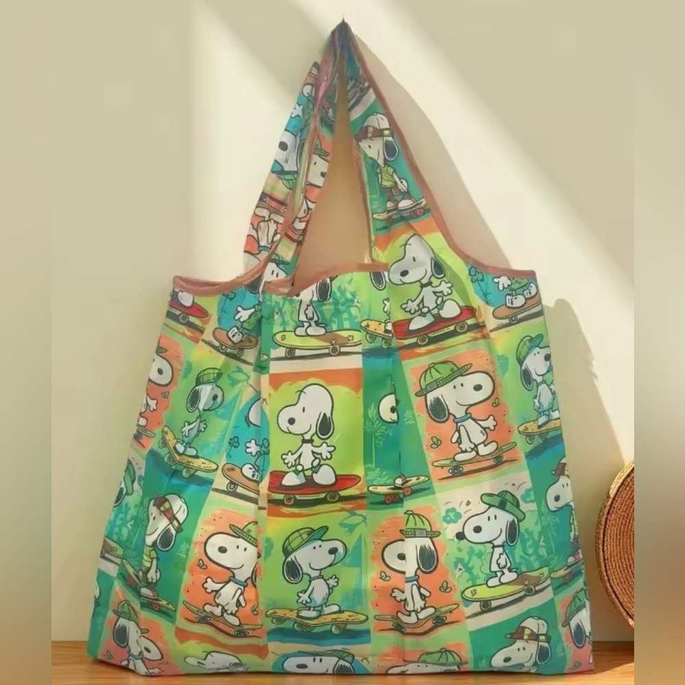 Colorful Snoopy Tote / shopping Bag